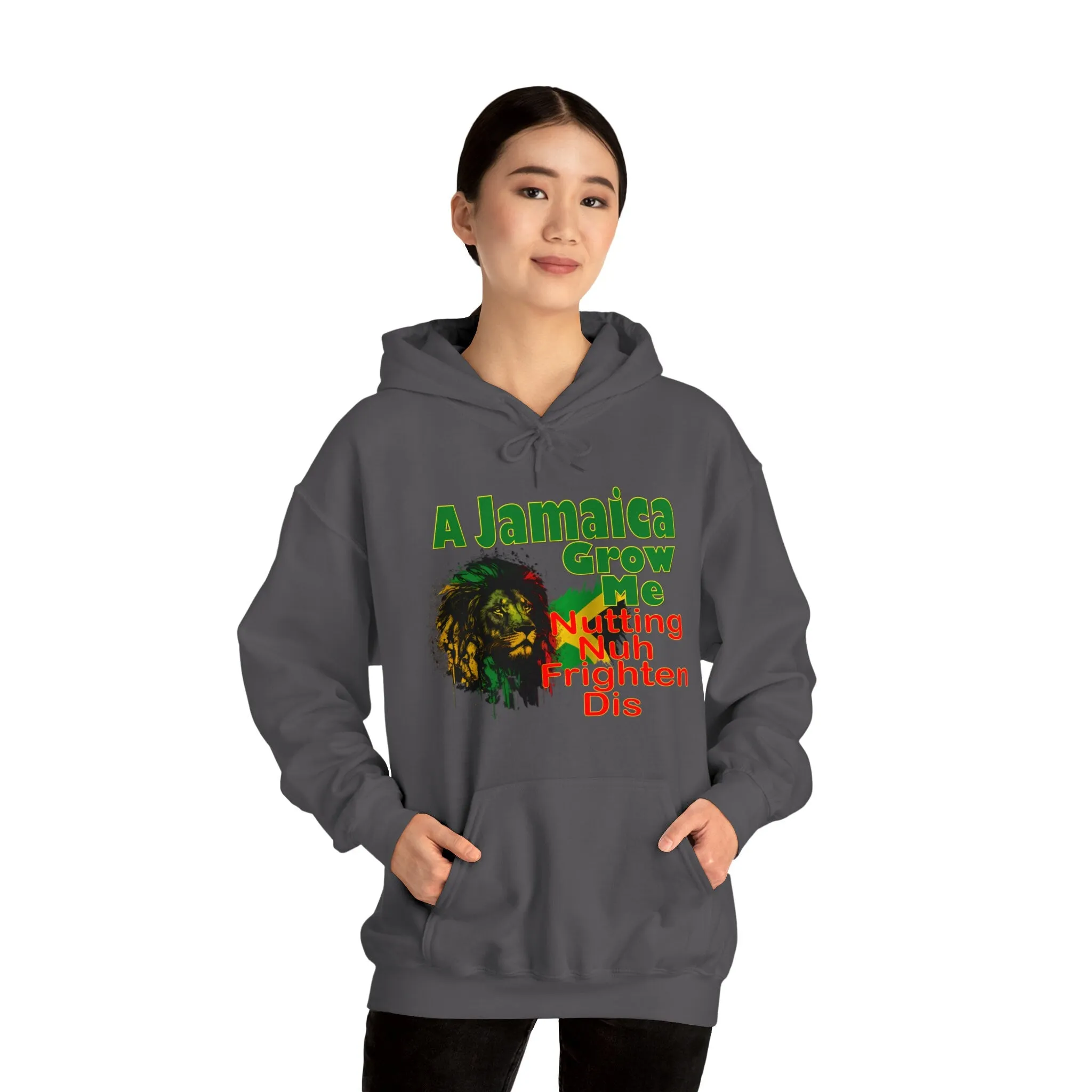 A Jamaica Grow me | Nothing don't Frightens me | Unisex long Sleeve sweatshirt | Vacation Jamaica Hoodie Sweatshirt
