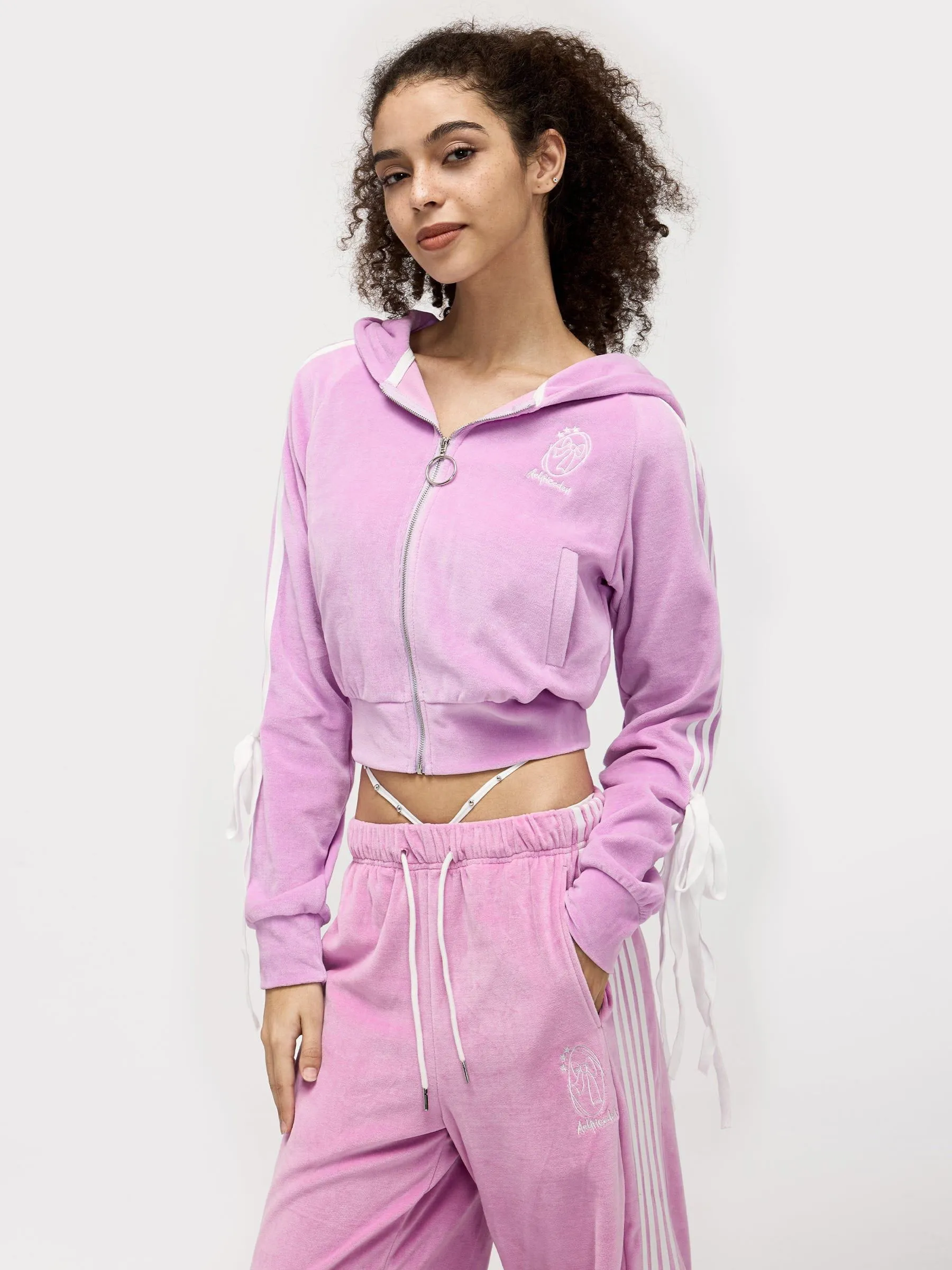 Chic Aelfric Eden Ribbon Bow Detail Hoodie for Women
