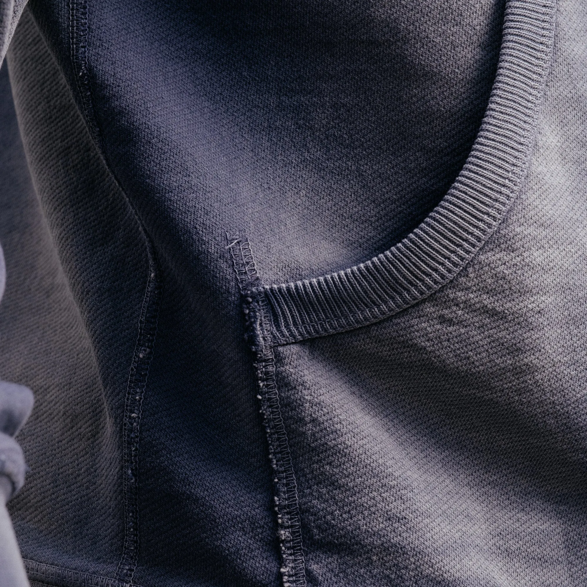 All-Time High Flocked Eagle Hoodie Cadet Blue FINAL SALE