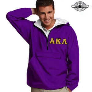 Alpha Kappa Lambda Pullover Jacket - Charles River 9905 - TWILL