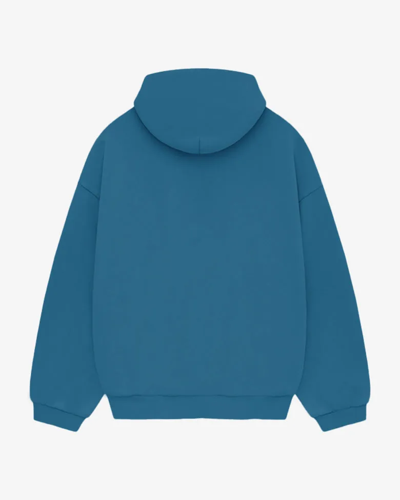 Aqua Blue Hoodie