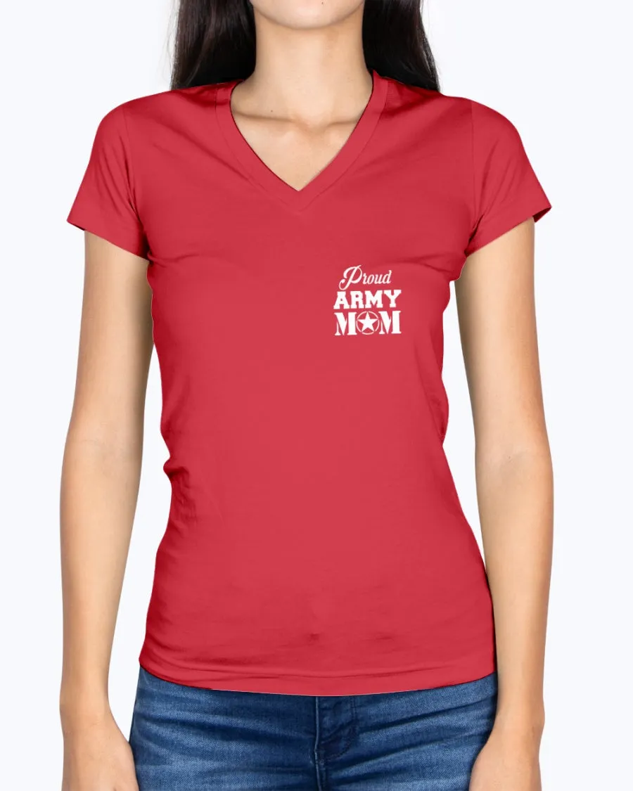 Army Mom Daughter Once Protected Flag T-shirts