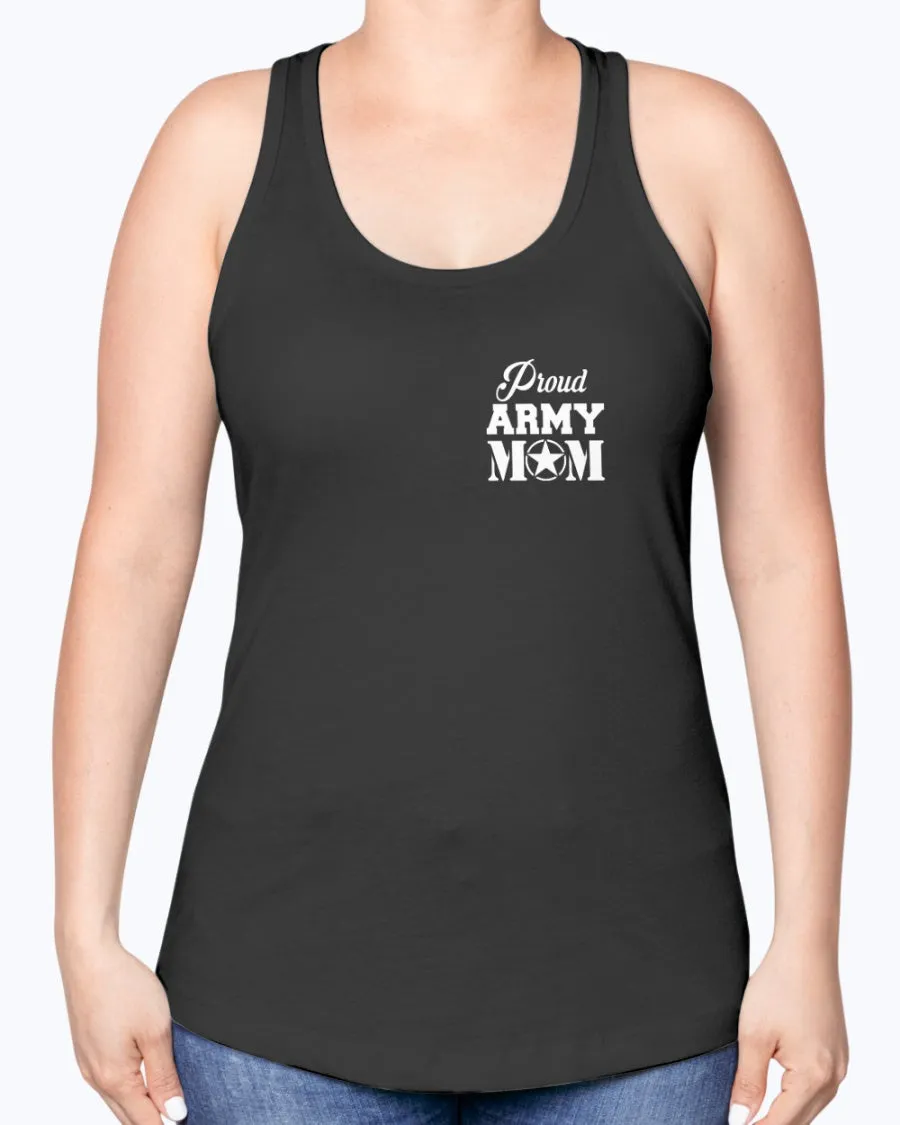 Army Mom Daughter Once Protected Flag T-shirts