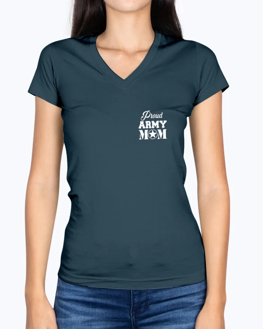 Army Mom Daughter Once Protected Flag T-shirts