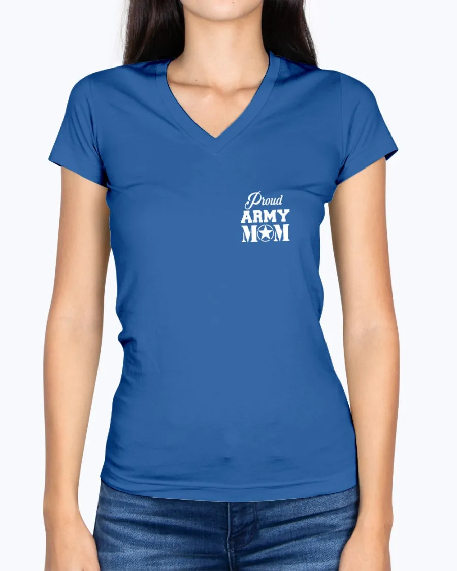 Army Mom Daughter Once Protected Flag T-shirts
