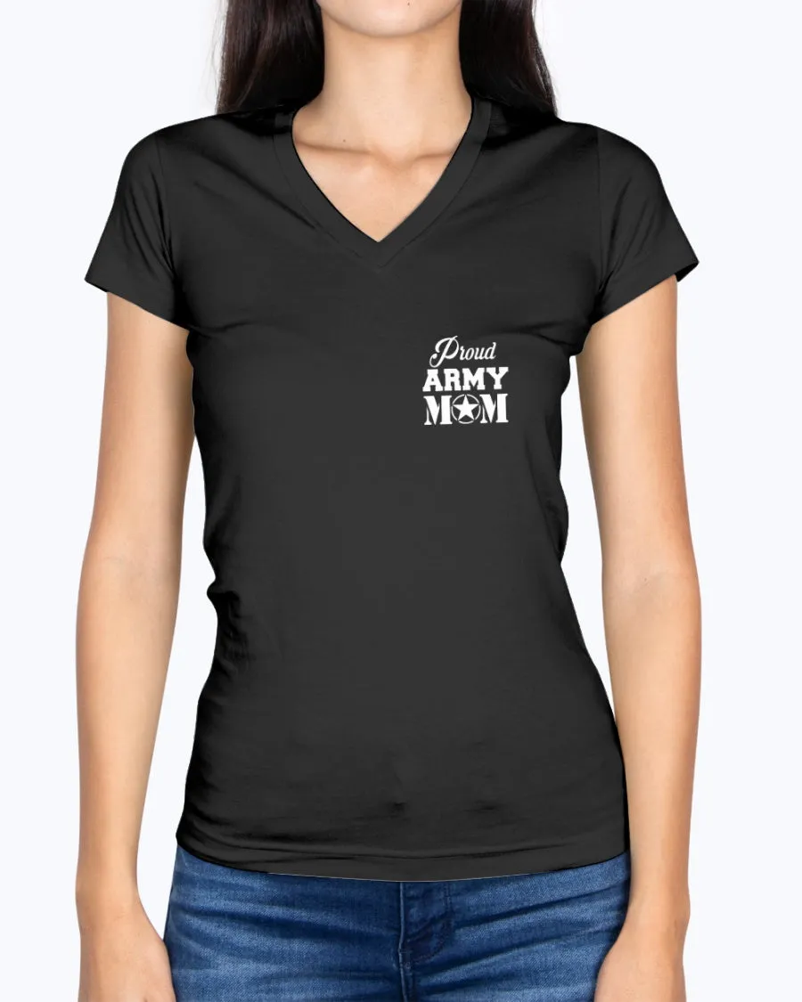 Army Mom Daughter Once Protected Flag T-shirts