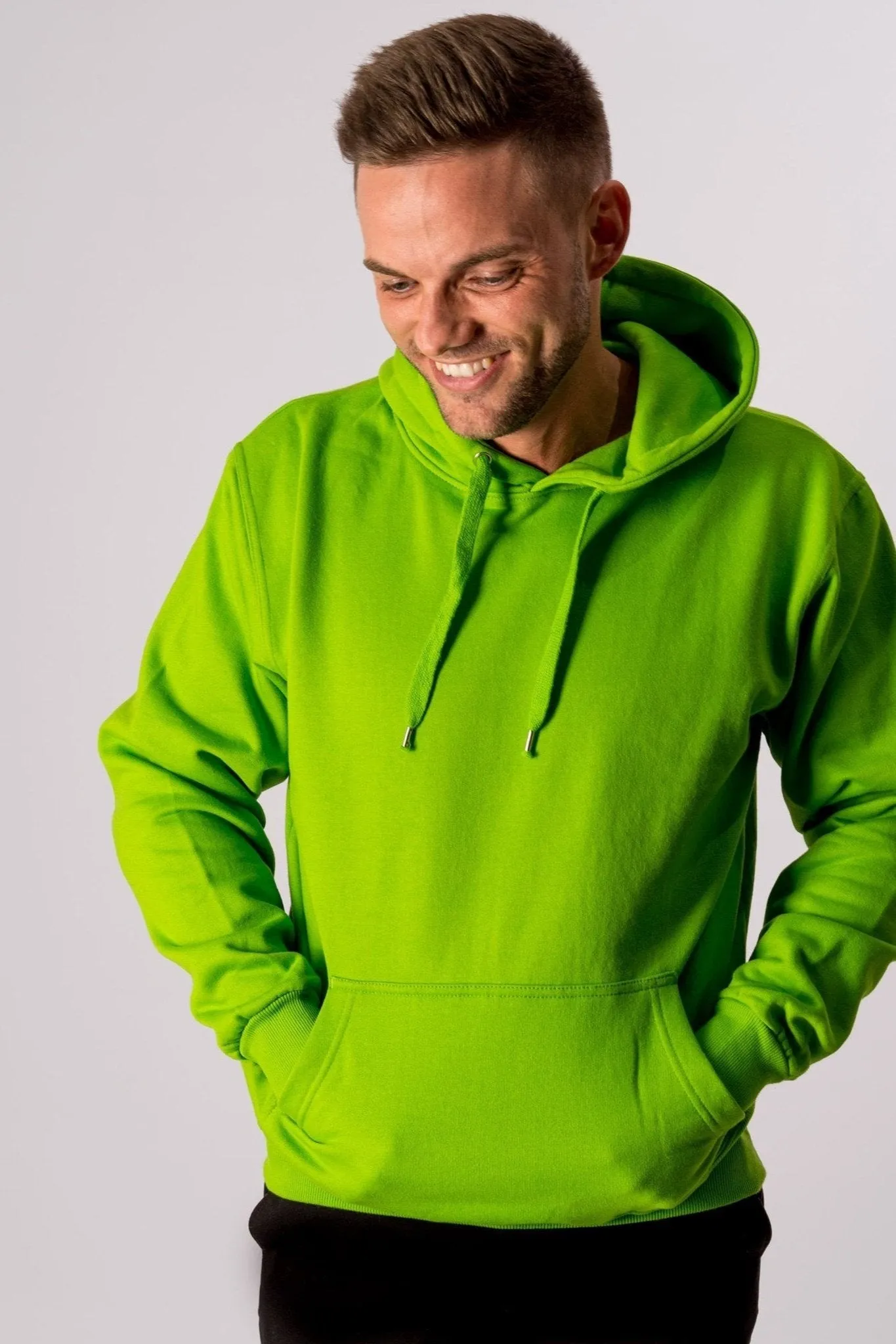 Basic Hoodie - Lime Green