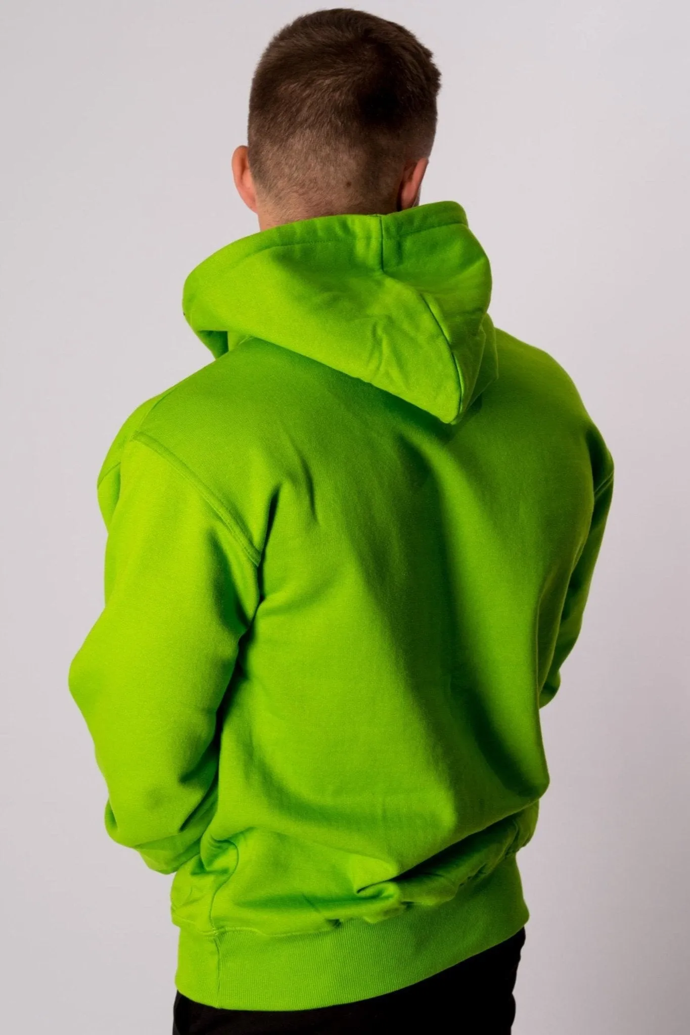 Basic Hoodie - Lime Green