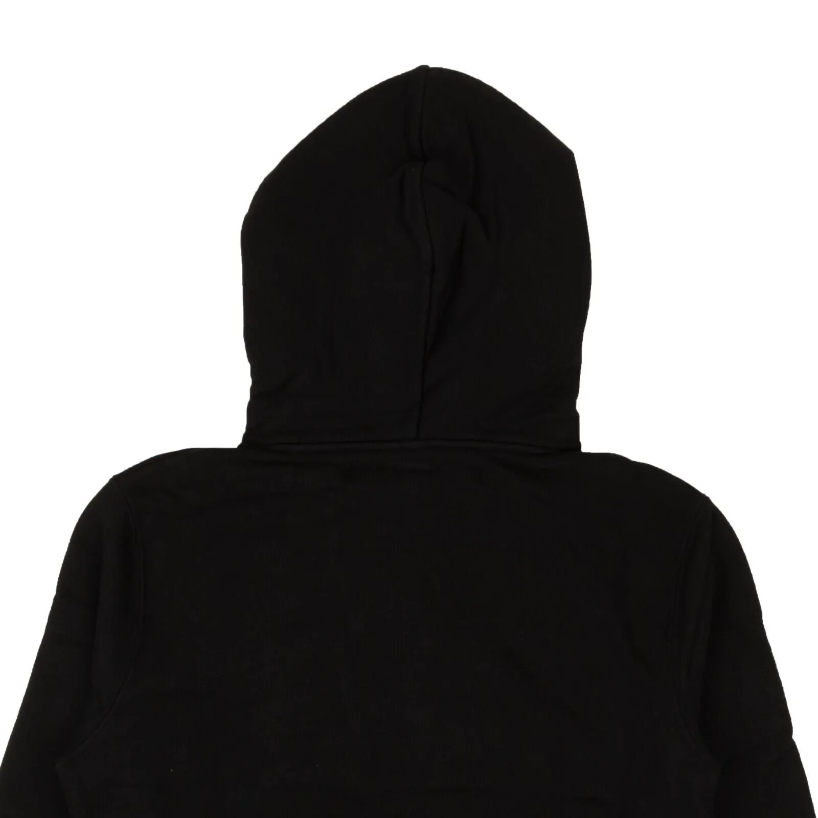 Black Logo Slim Hoodie