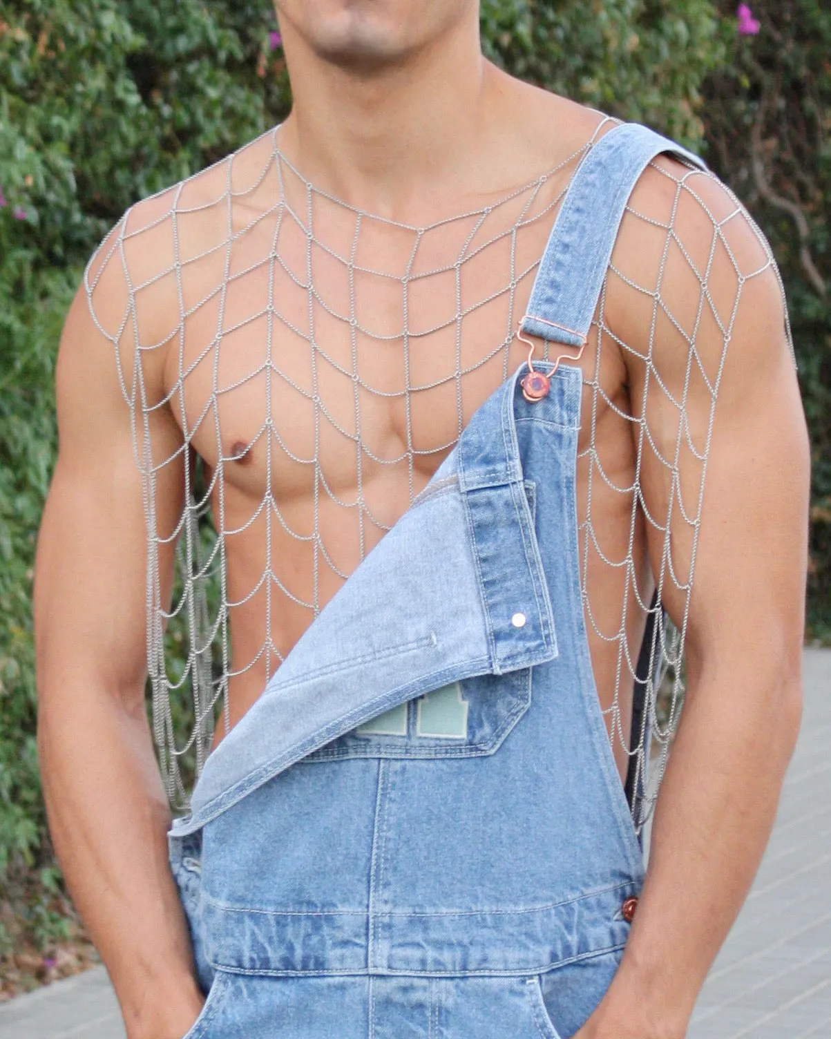 Caged Chain Top