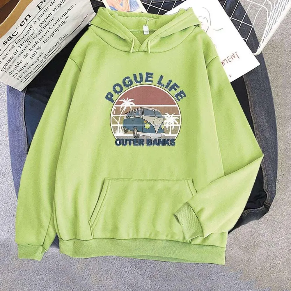 Casual Sweatshirt Vintage Fashion Female