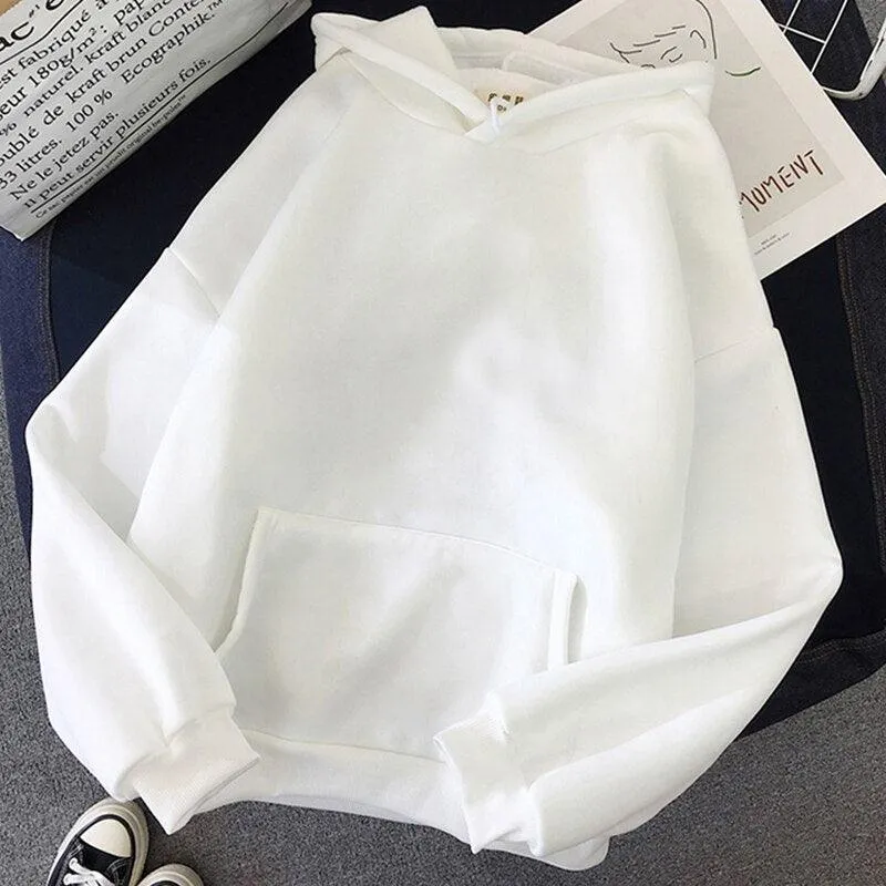 Casual Sweatshirt Vintage Fashion Female