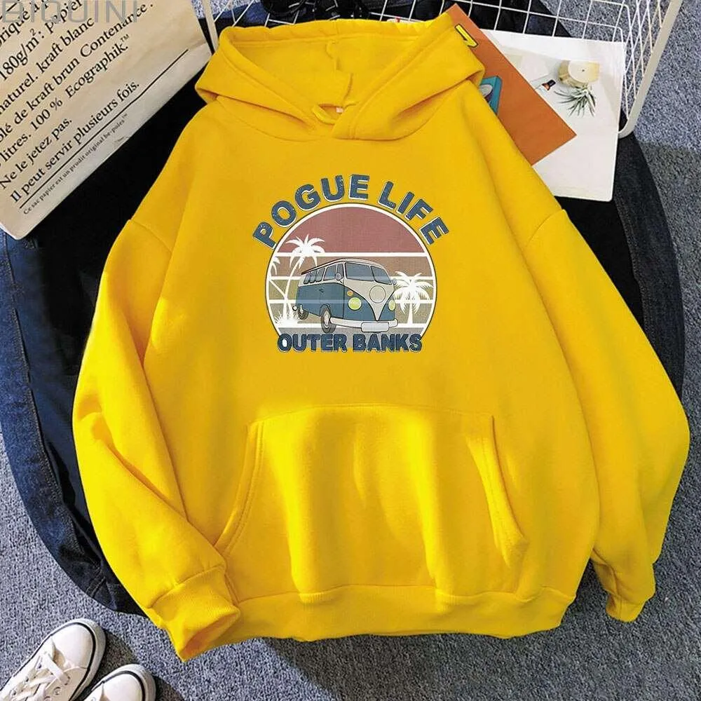Casual Sweatshirt Vintage Fashion Female