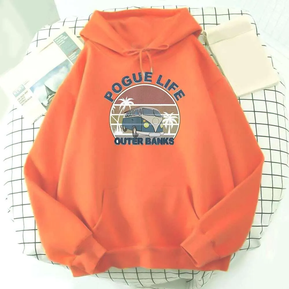 Casual Sweatshirt Vintage Fashion Female