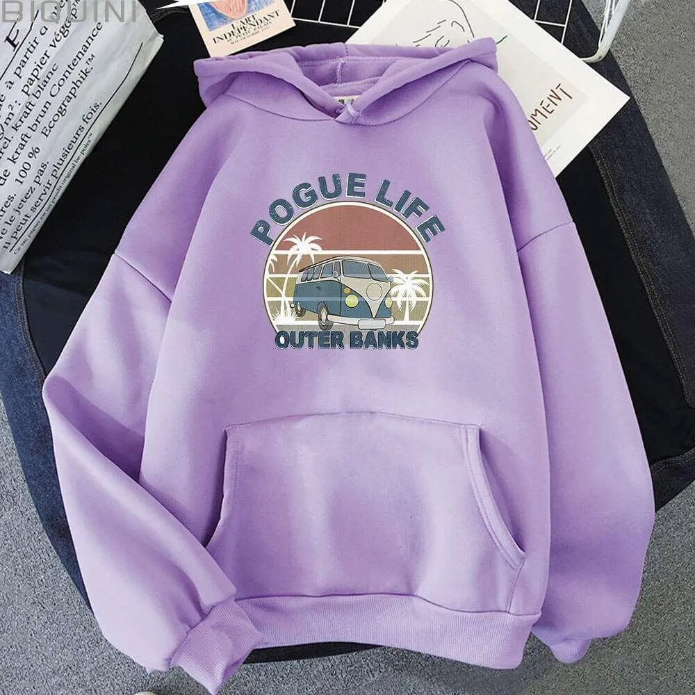 Casual Sweatshirt Vintage Fashion Female