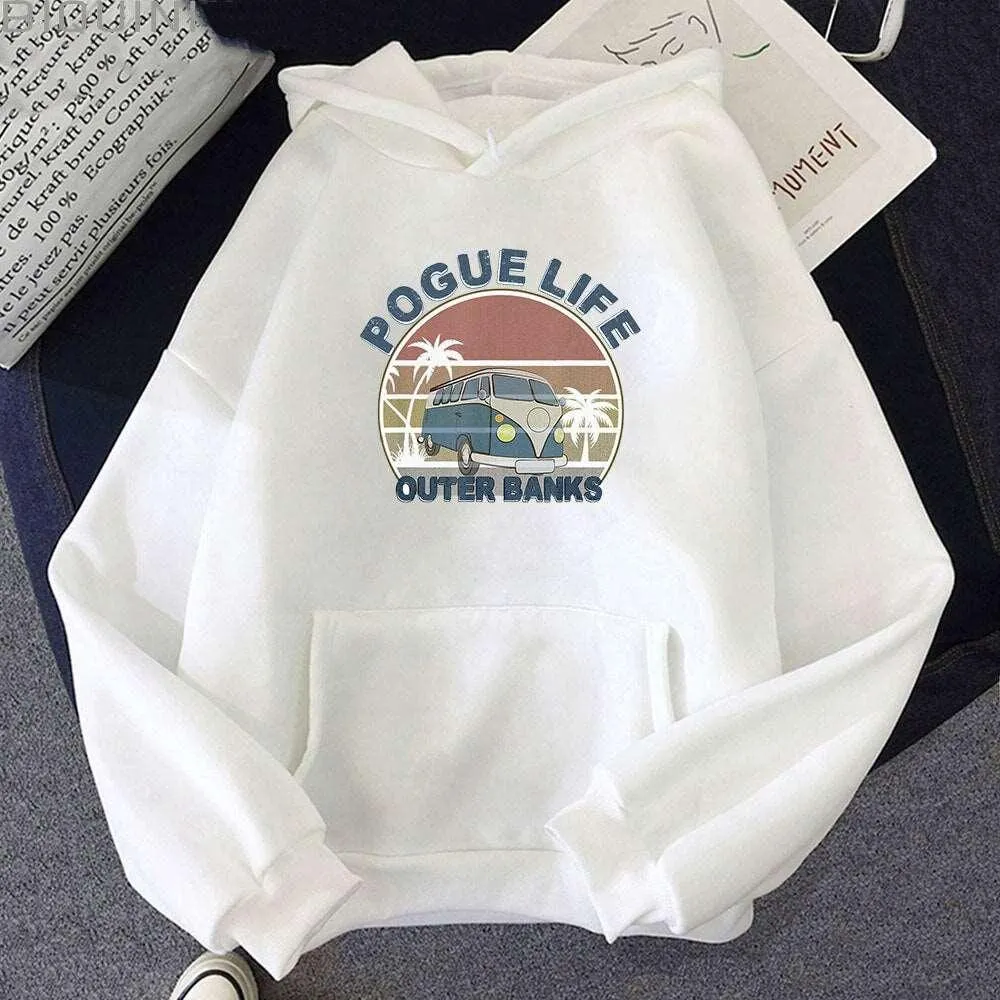 Casual Sweatshirt Vintage Fashion Female