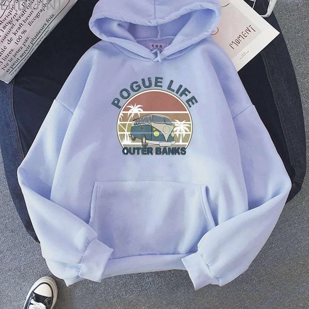 Casual Sweatshirt Vintage Fashion Female