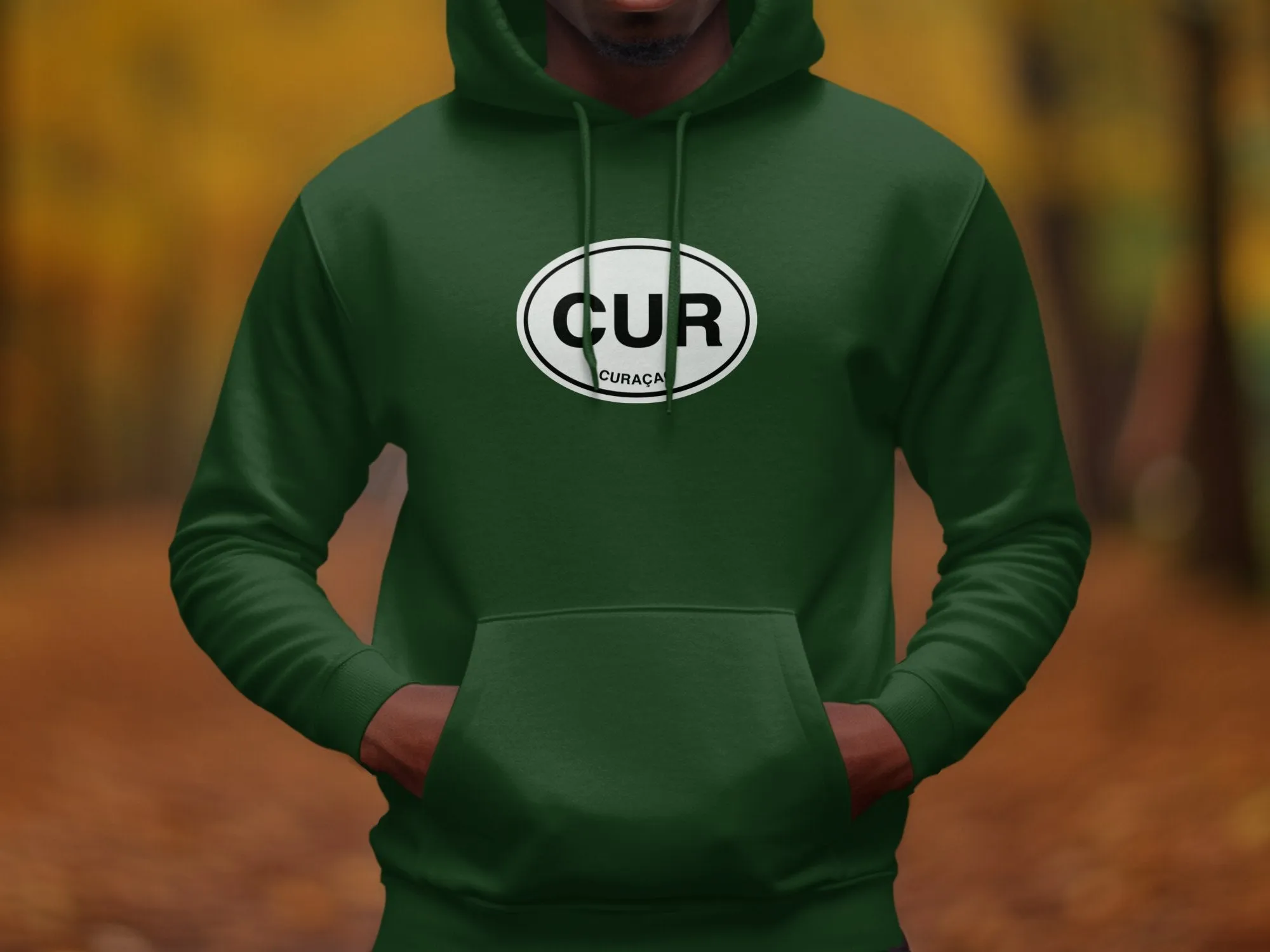 Curacao Mens Hoodie - Vibrant Style for Caribbean Adventures