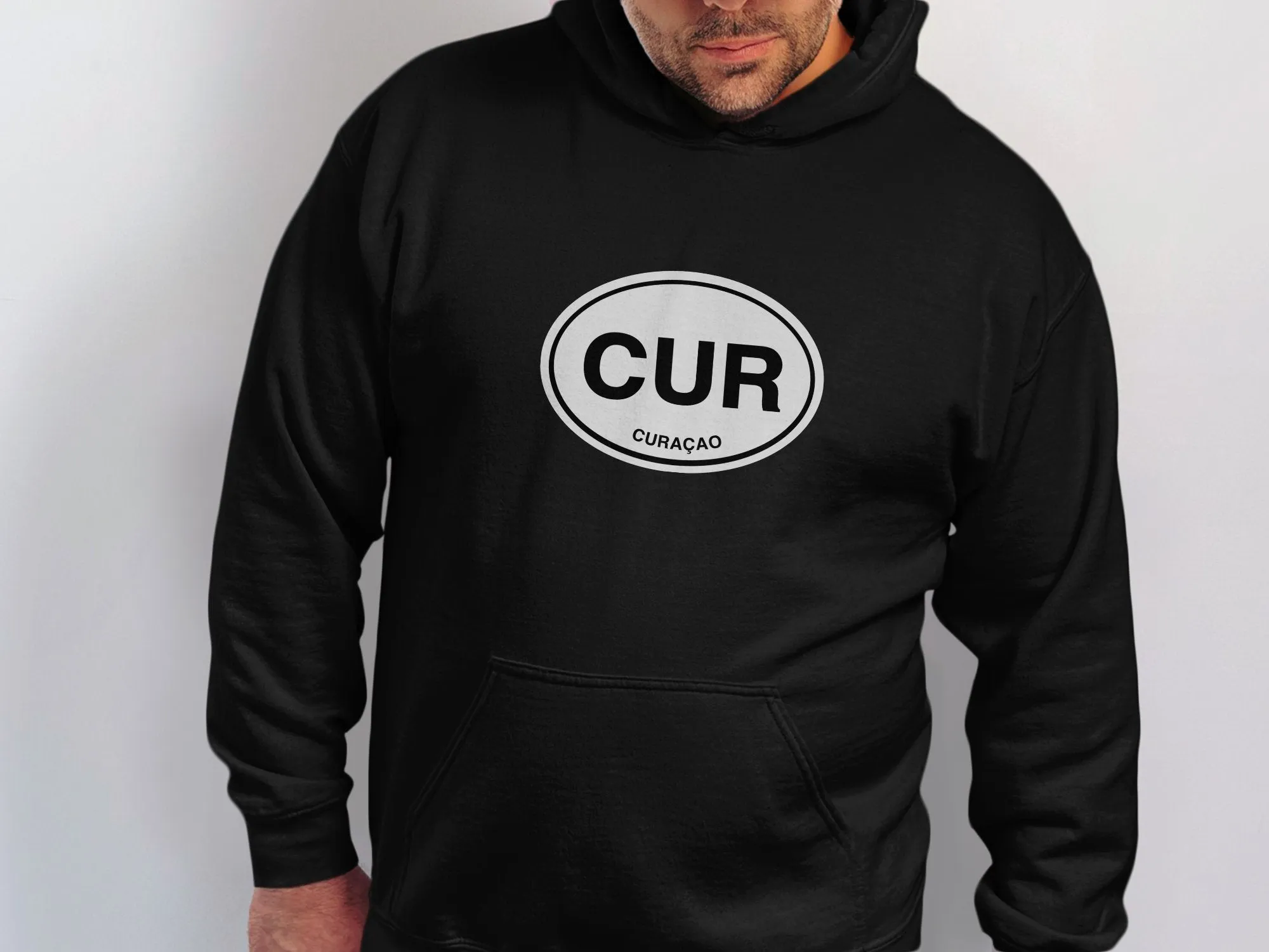 Curacao Mens Hoodie - Vibrant Style for Caribbean Adventures