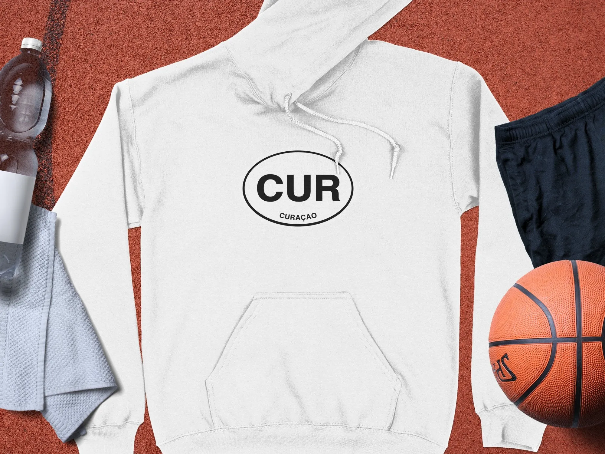 Curacao Mens Hoodie - Vibrant Style for Caribbean Adventures