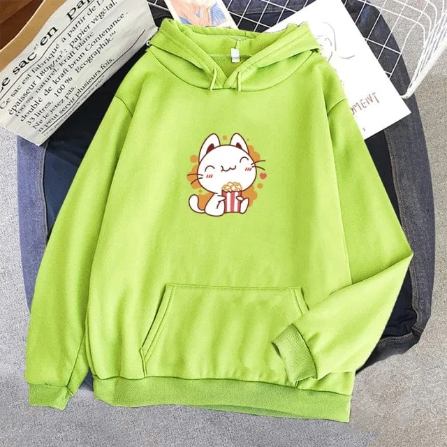Cute Cat Harajuku Hoodie