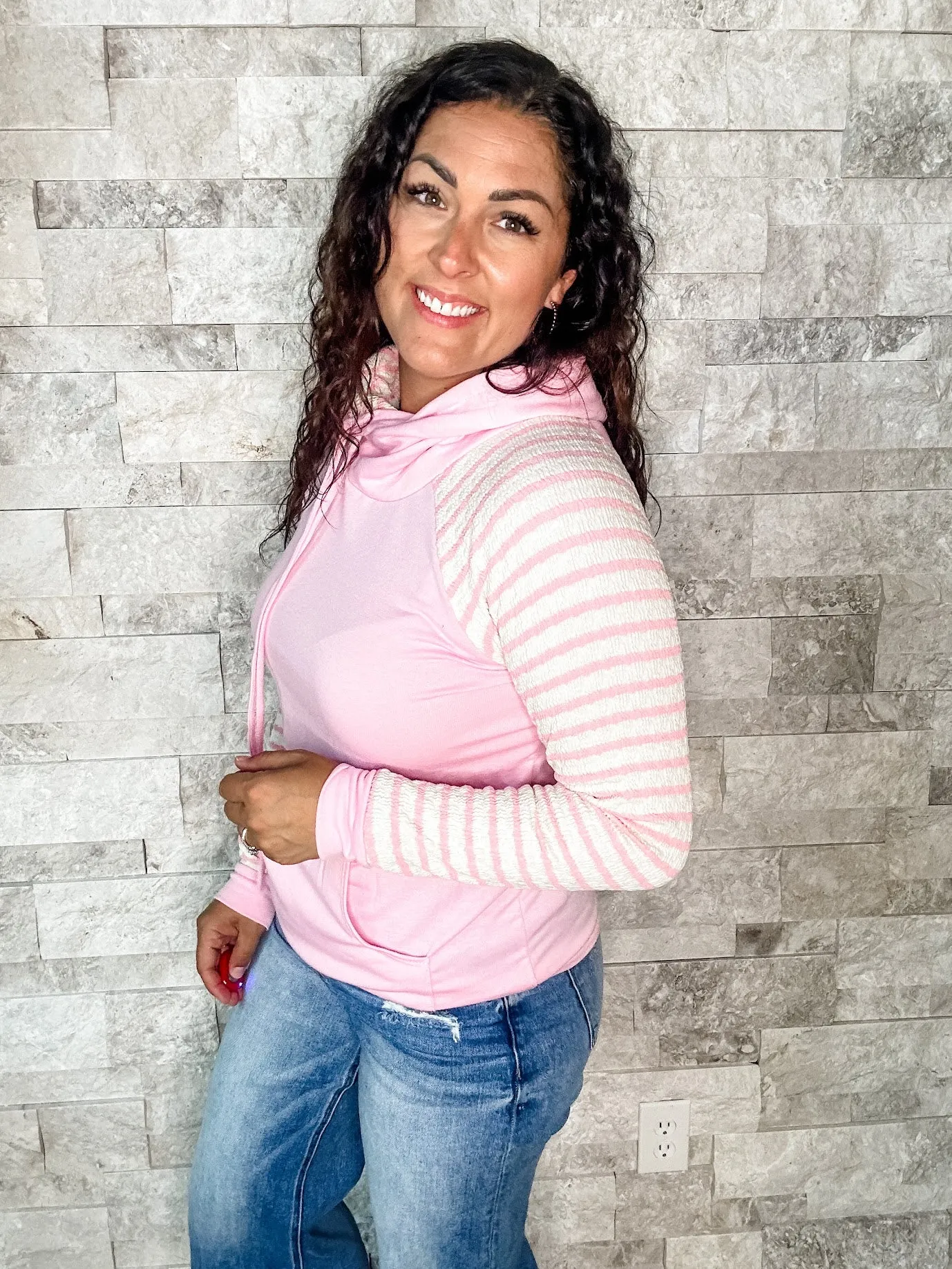 Destination Dreaming Top in Pink (S-XL)