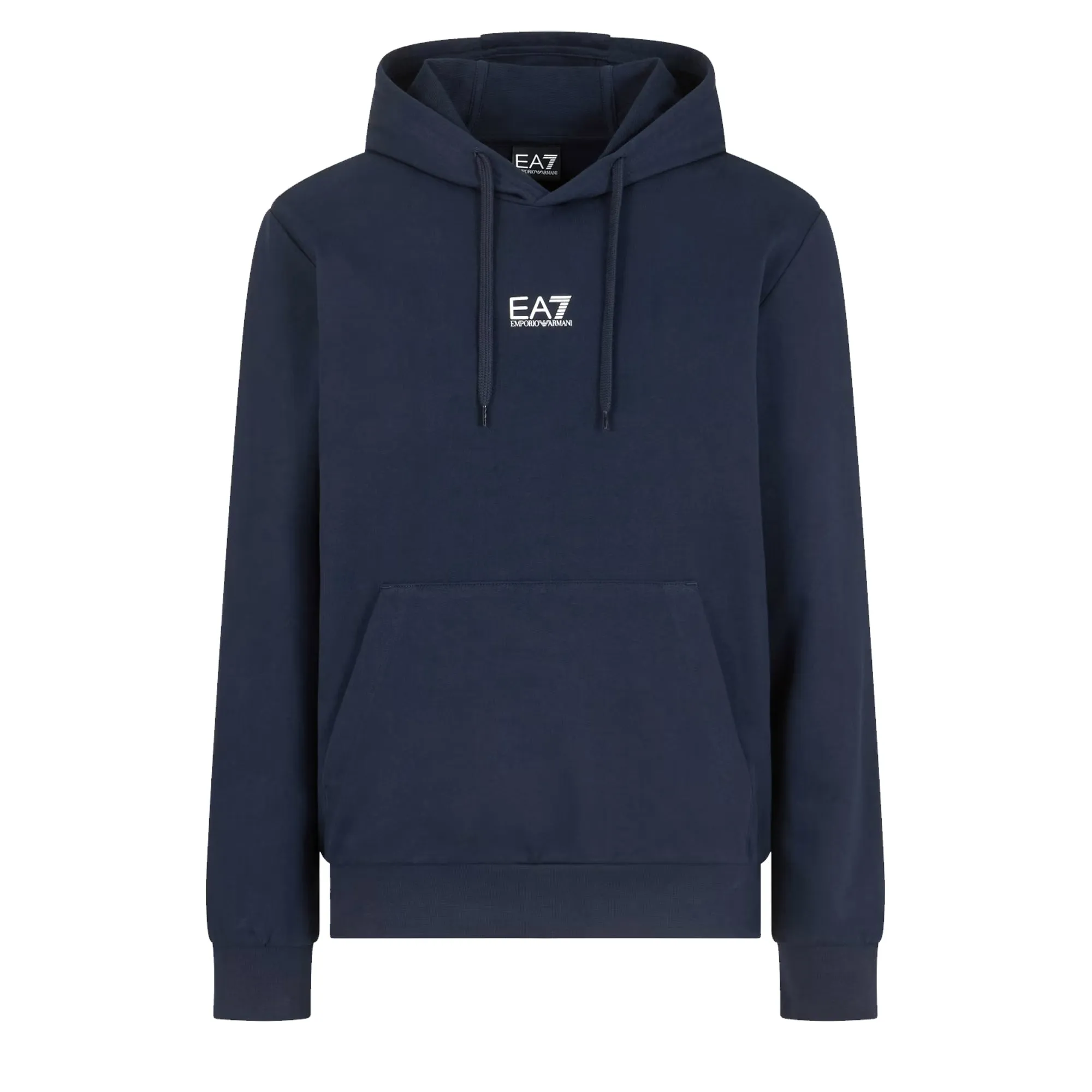 EA7 Emporio Armani Core Identity Hooded Sweatshirt Armani Blue