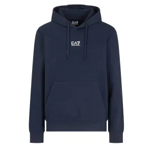 EA7 Emporio Armani Core Identity Hooded Sweatshirt Armani Blue