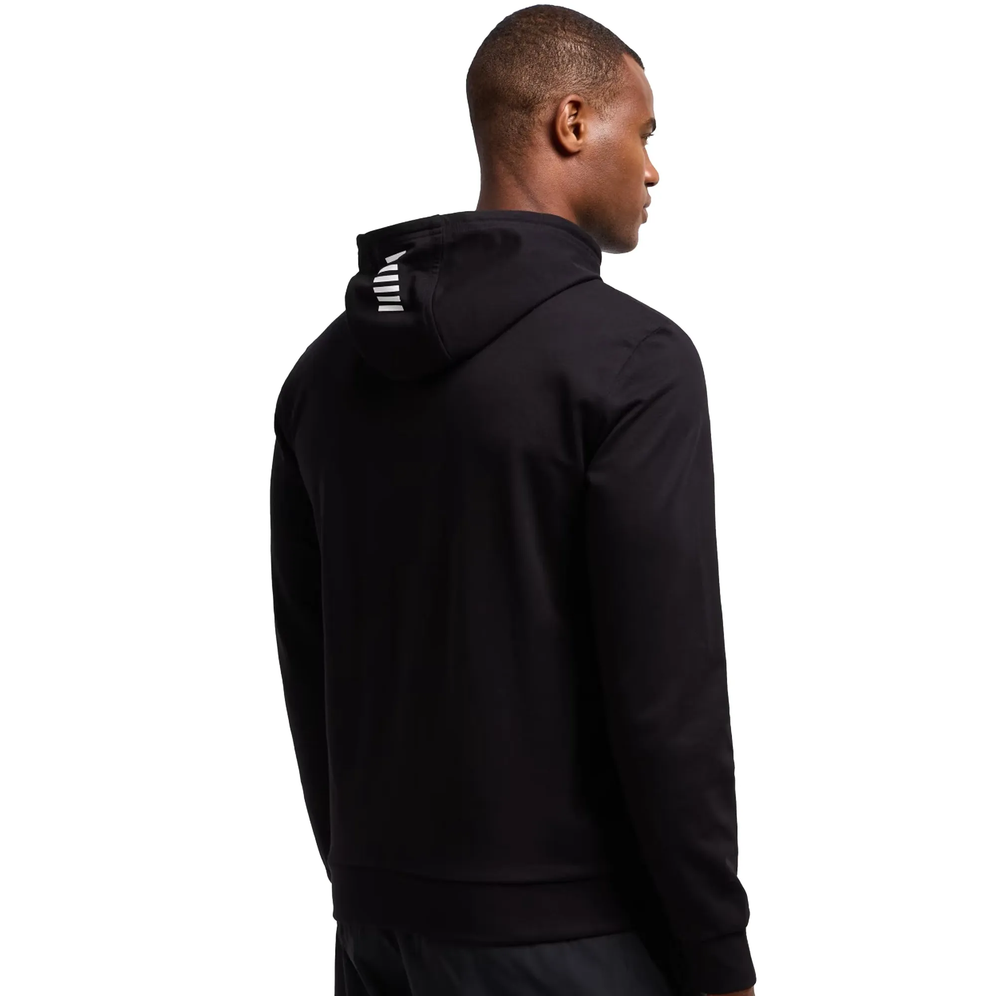 EA7 Emporio Armani Core Identity Hooded Sweatshirt Black