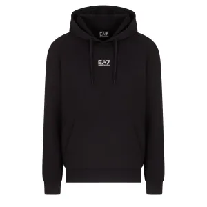 EA7 Emporio Armani Core Identity Hooded Sweatshirt Black