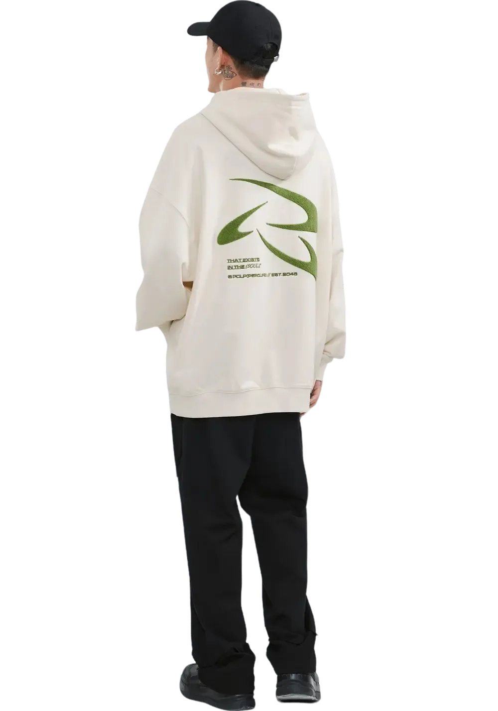 Frisbee Towel Embroidered Hoodie