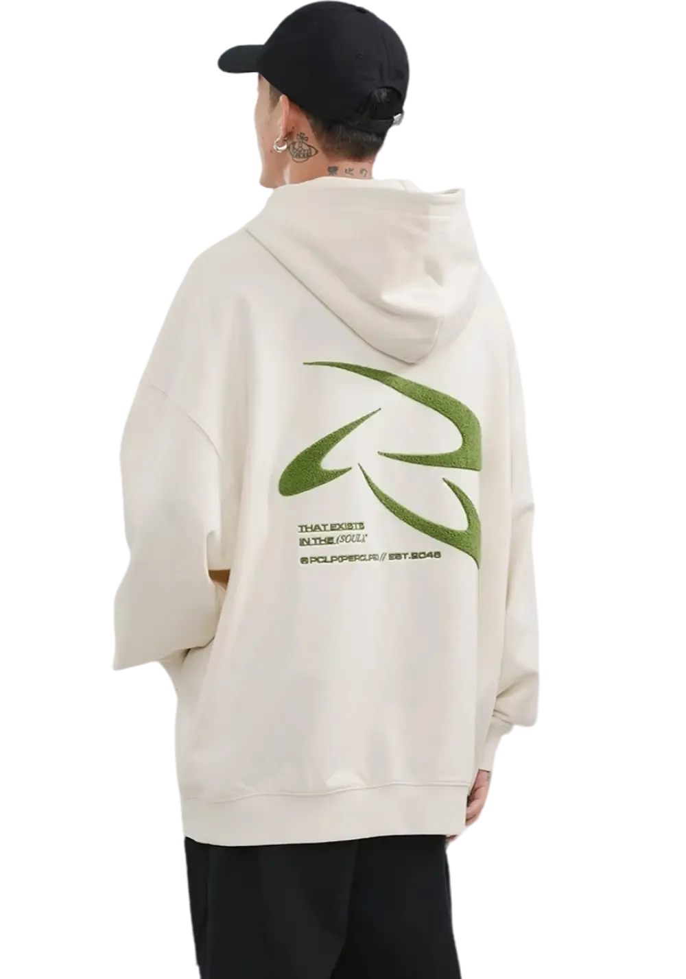 Frisbee Towel Embroidered Hoodie