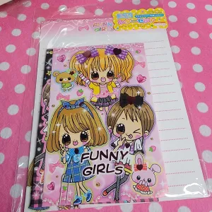 Funny Girls Kawaii Letter Set
