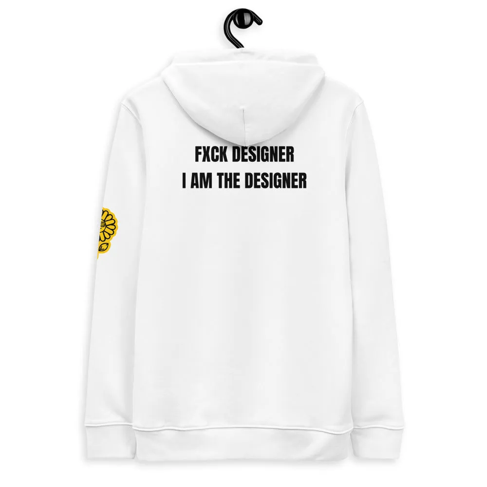 FXCK DESIGNER Unisex essential eco hoodie