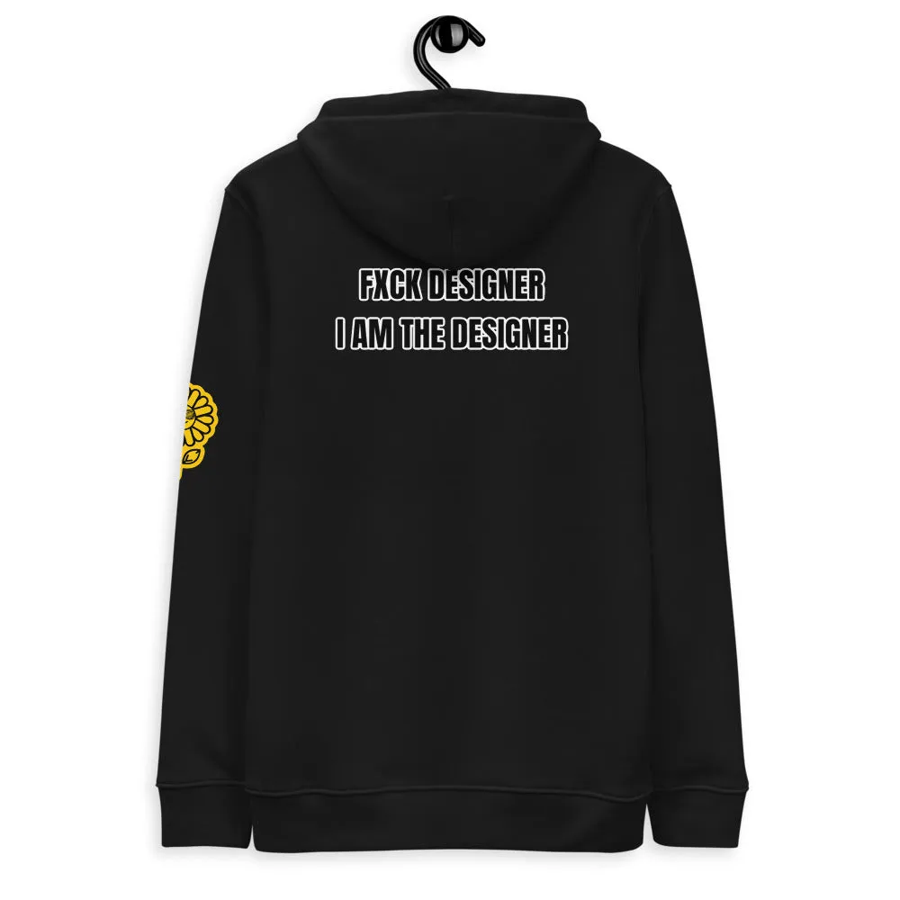 FXCK DESIGNER Unisex essential eco hoodie
