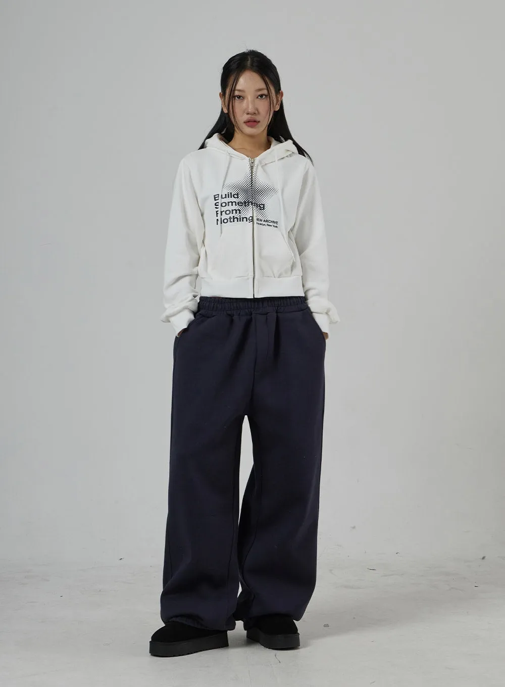 Graphic Zipper Hoodie CD27