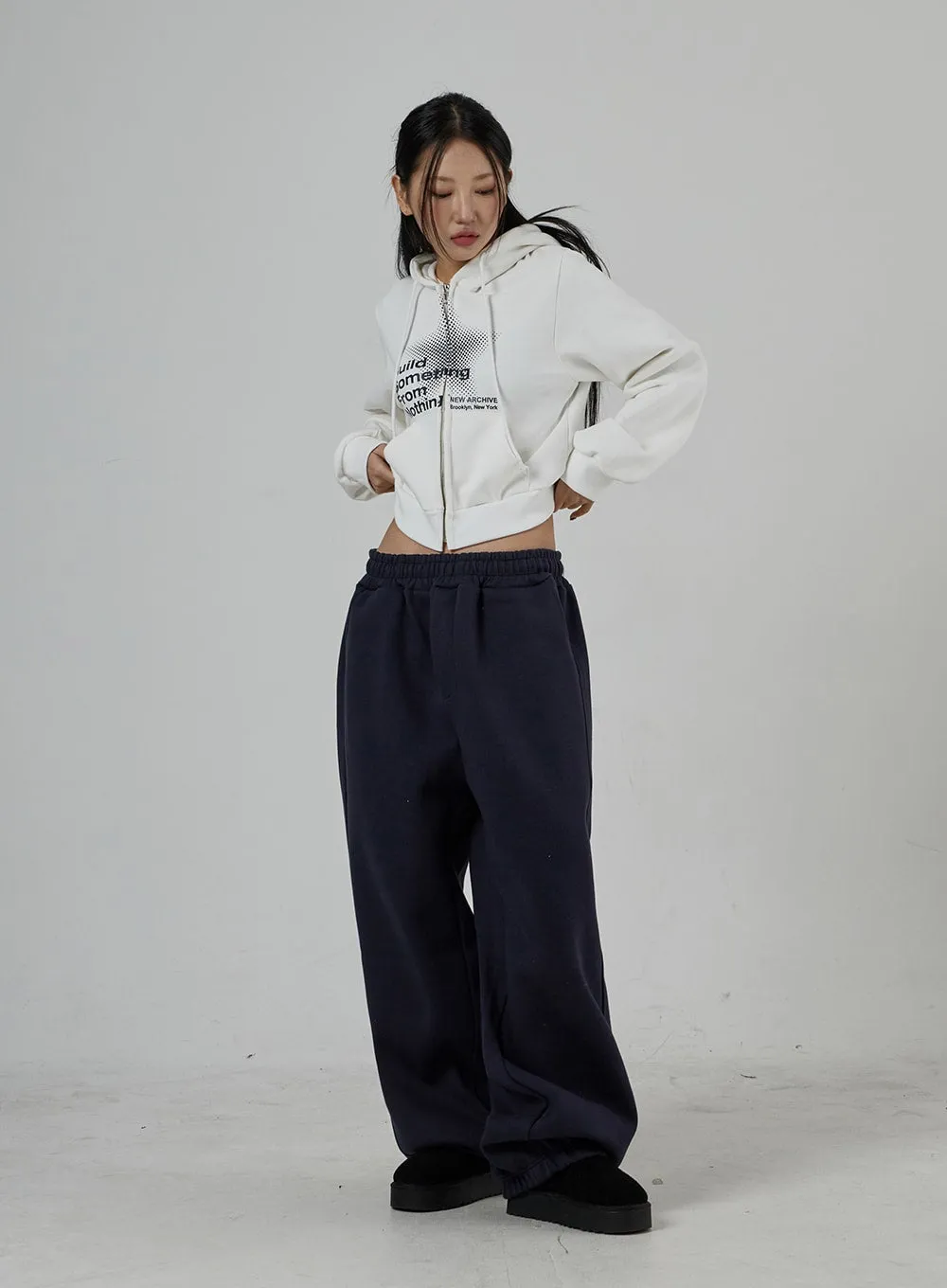 Graphic Zipper Hoodie CD27