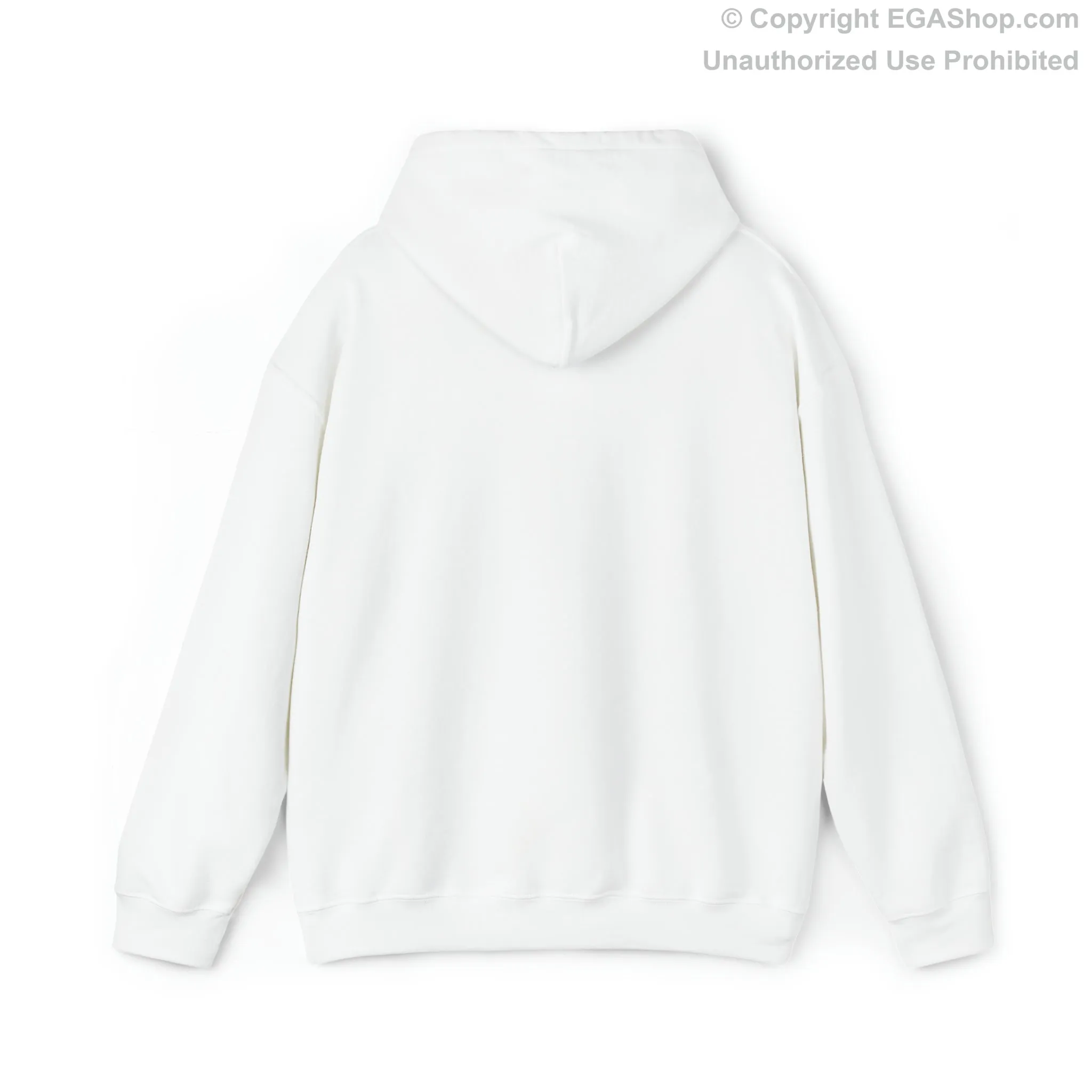 Hoodie: Hotel Co. MCRD Parris Island (EGA, Blank Back)