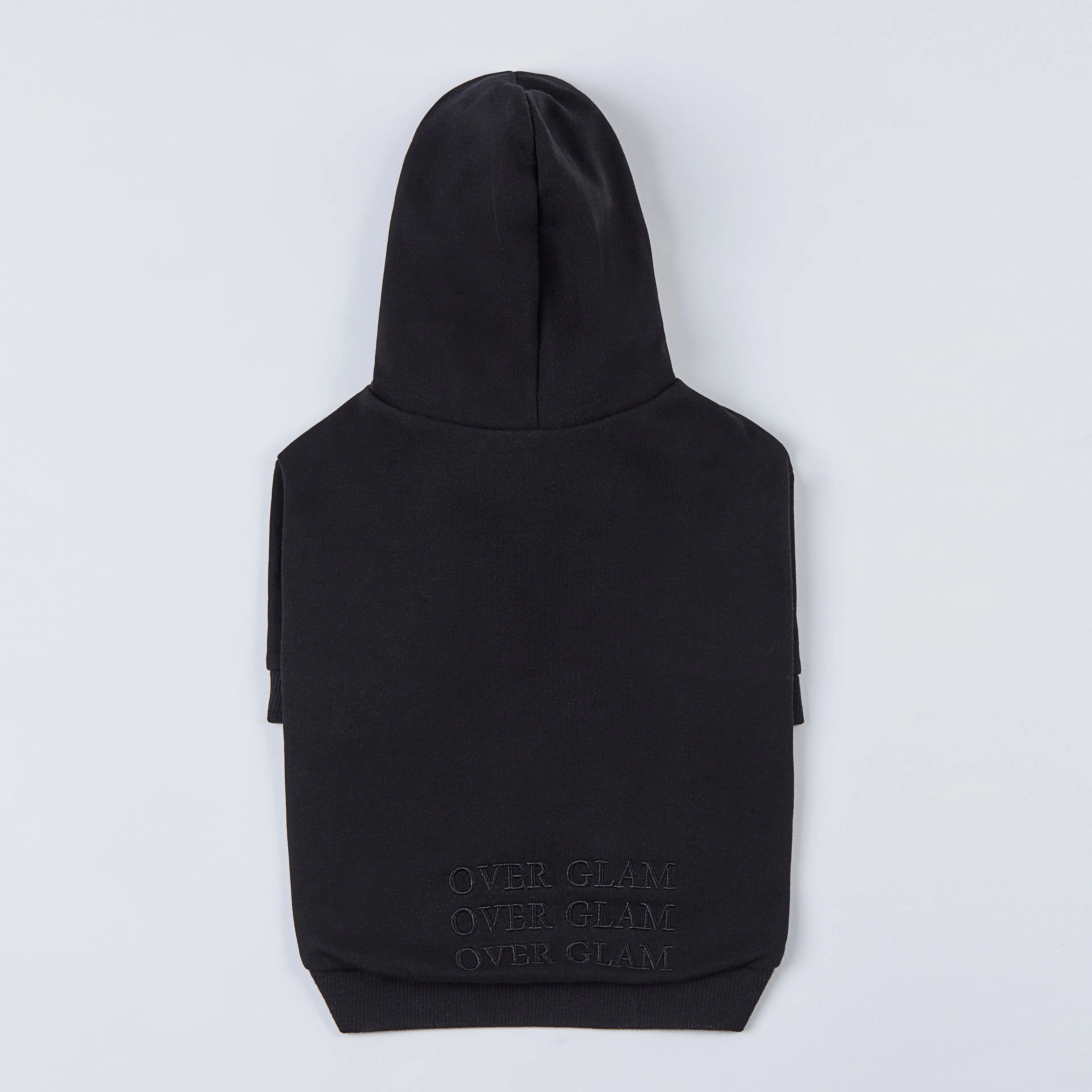Hoodie with Overglam Embroidered