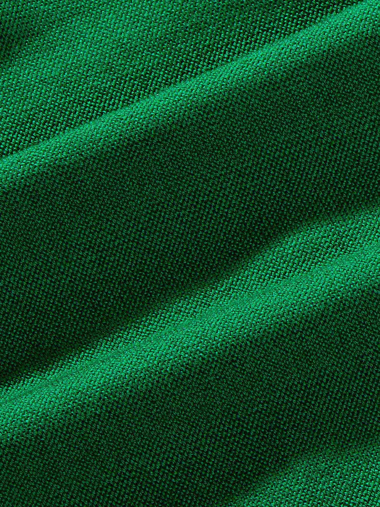Kids Merino Wool Hoodie—seaweed green