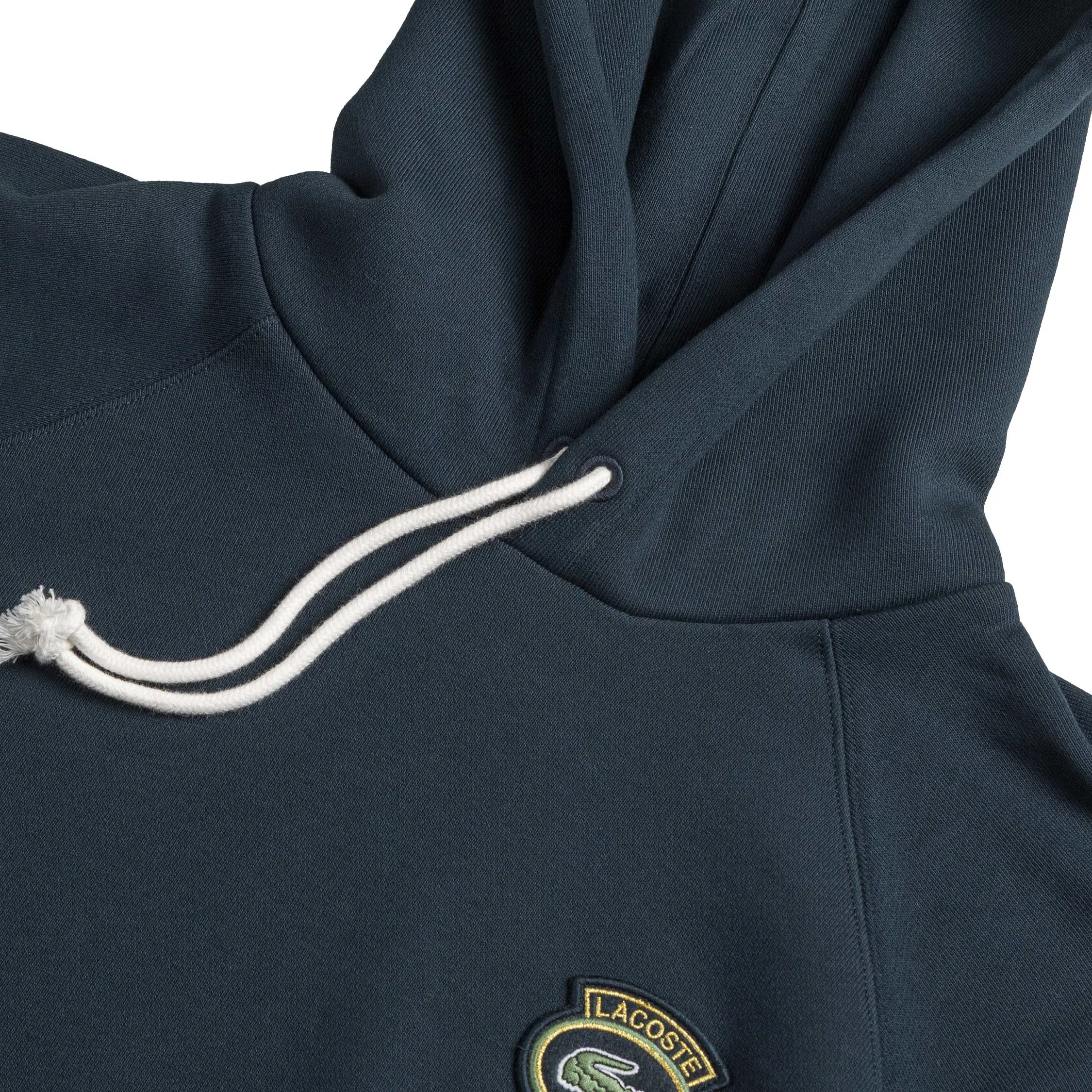 Lacoste Heritage Badge Fleece Hoodie