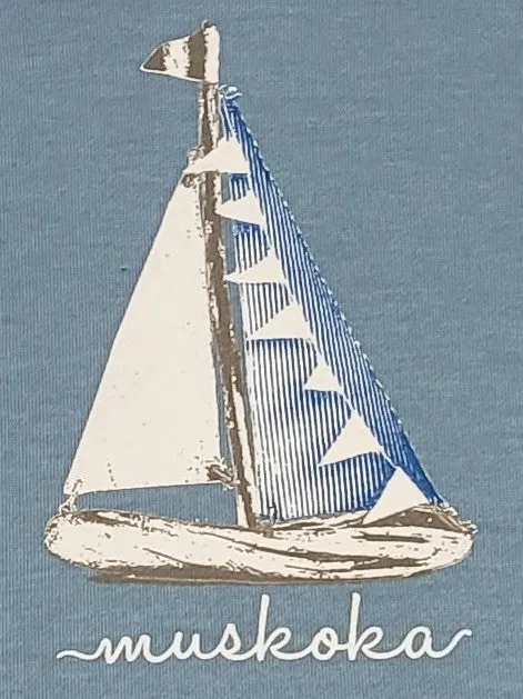 Lightweight Muskoka Hoodie in Blue
