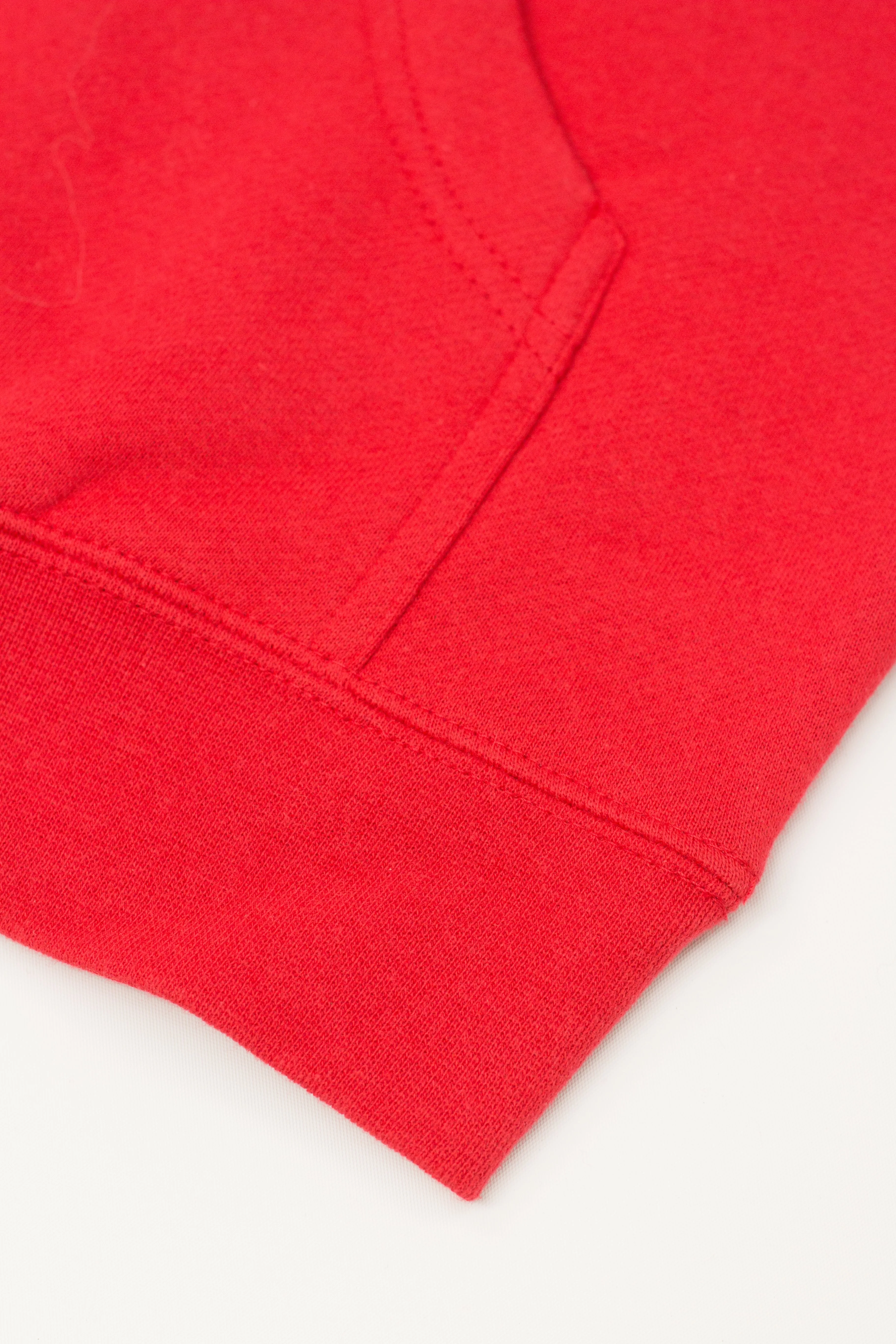 LOGO HOODIE RED