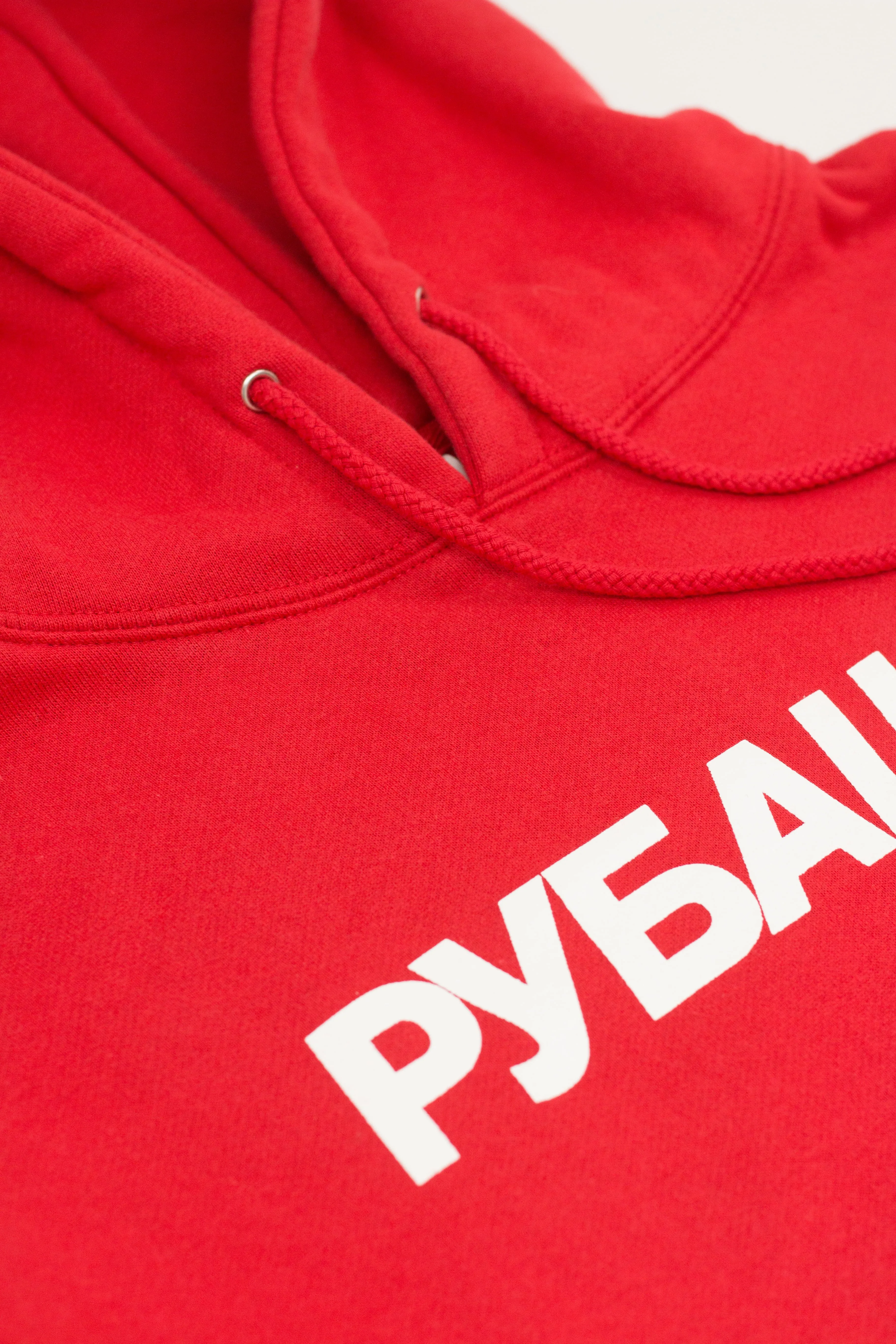 LOGO HOODIE RED