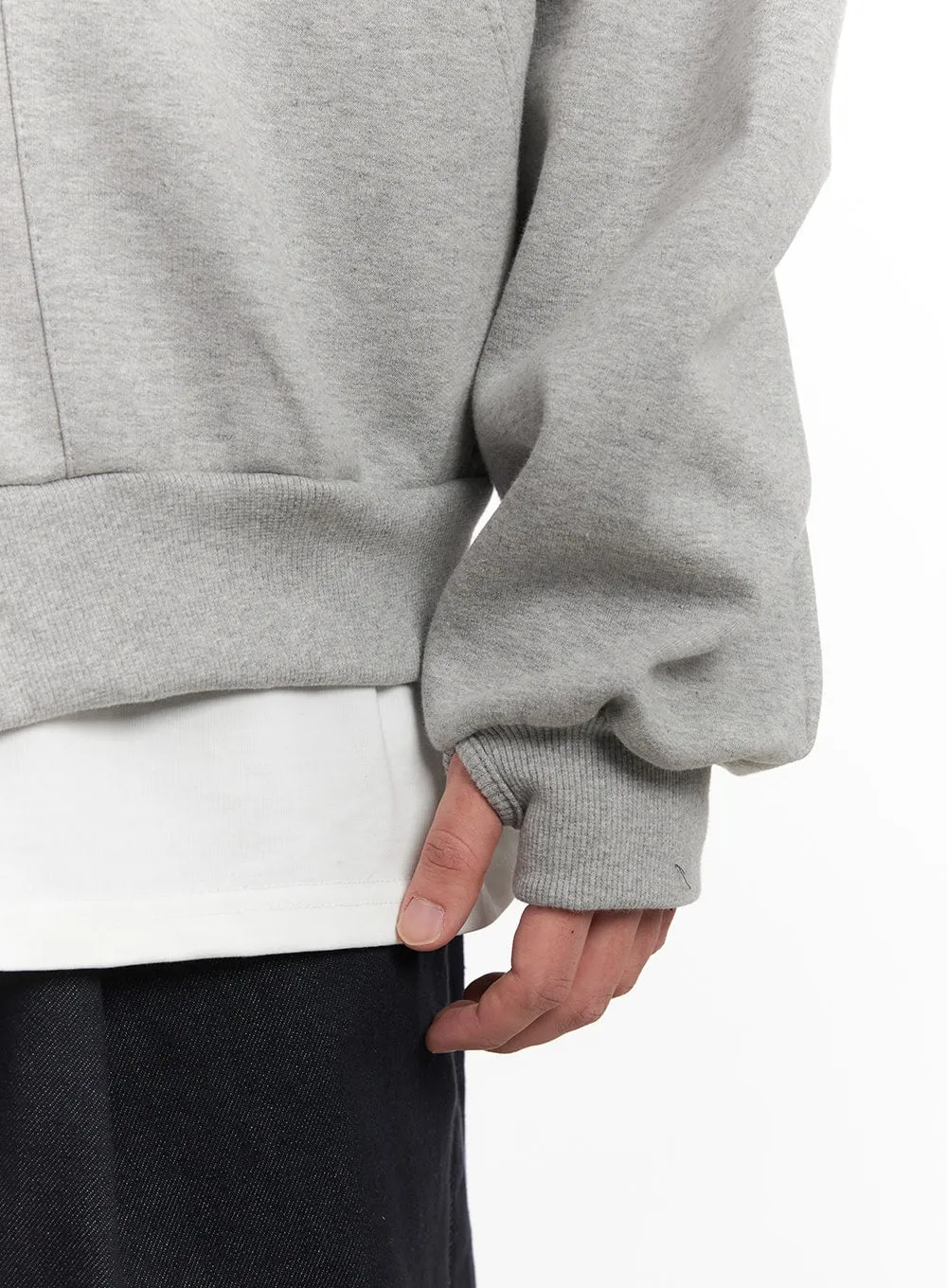 Men's Buttoned Hoodie IM517