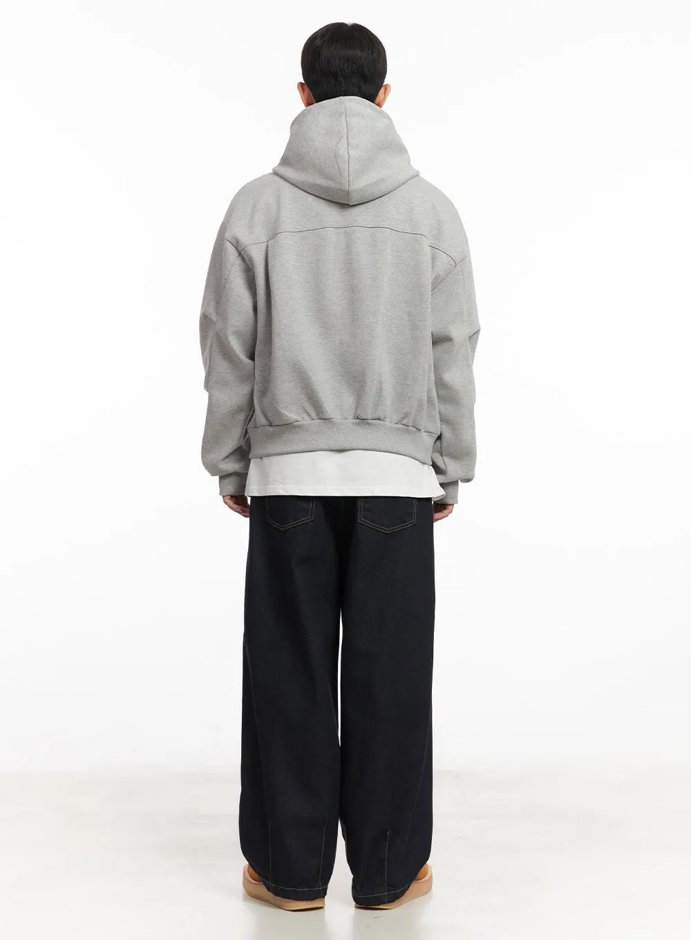 Men's Buttoned Hoodie IM517