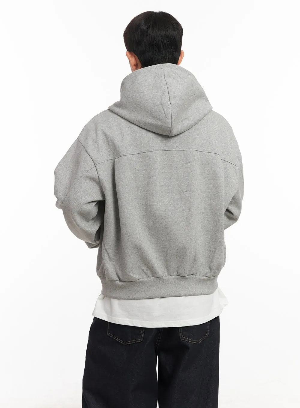 Men's Buttoned Hoodie IM517