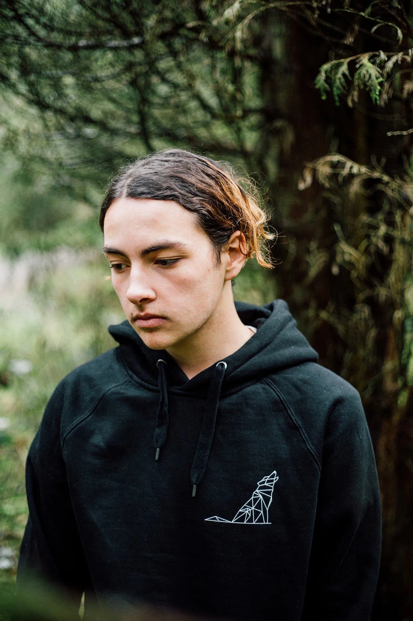 Men's Hoodie | Simplistic Wolf