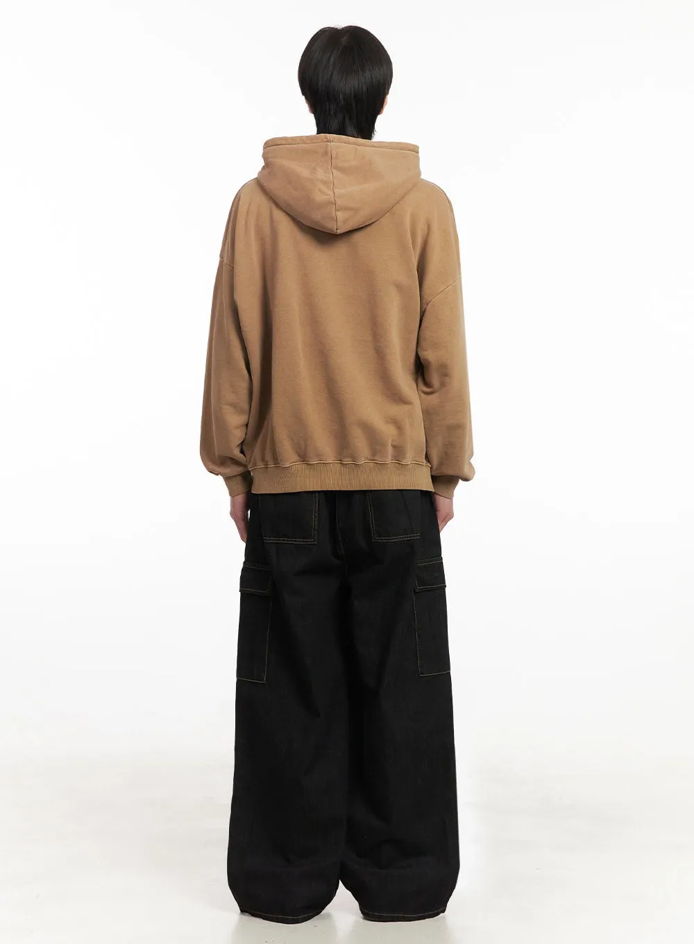 Men's Vintage Washed Hoodie IA510