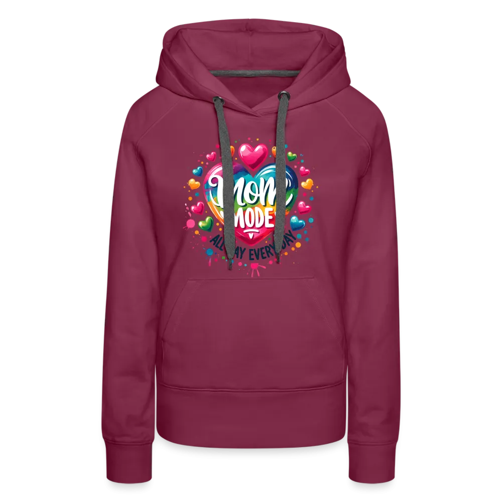 Mom Mode All Day Every Day Women’s Premium Hoodie
